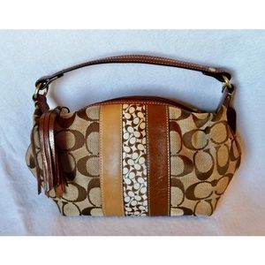 Classic Coach Bag With Tassel